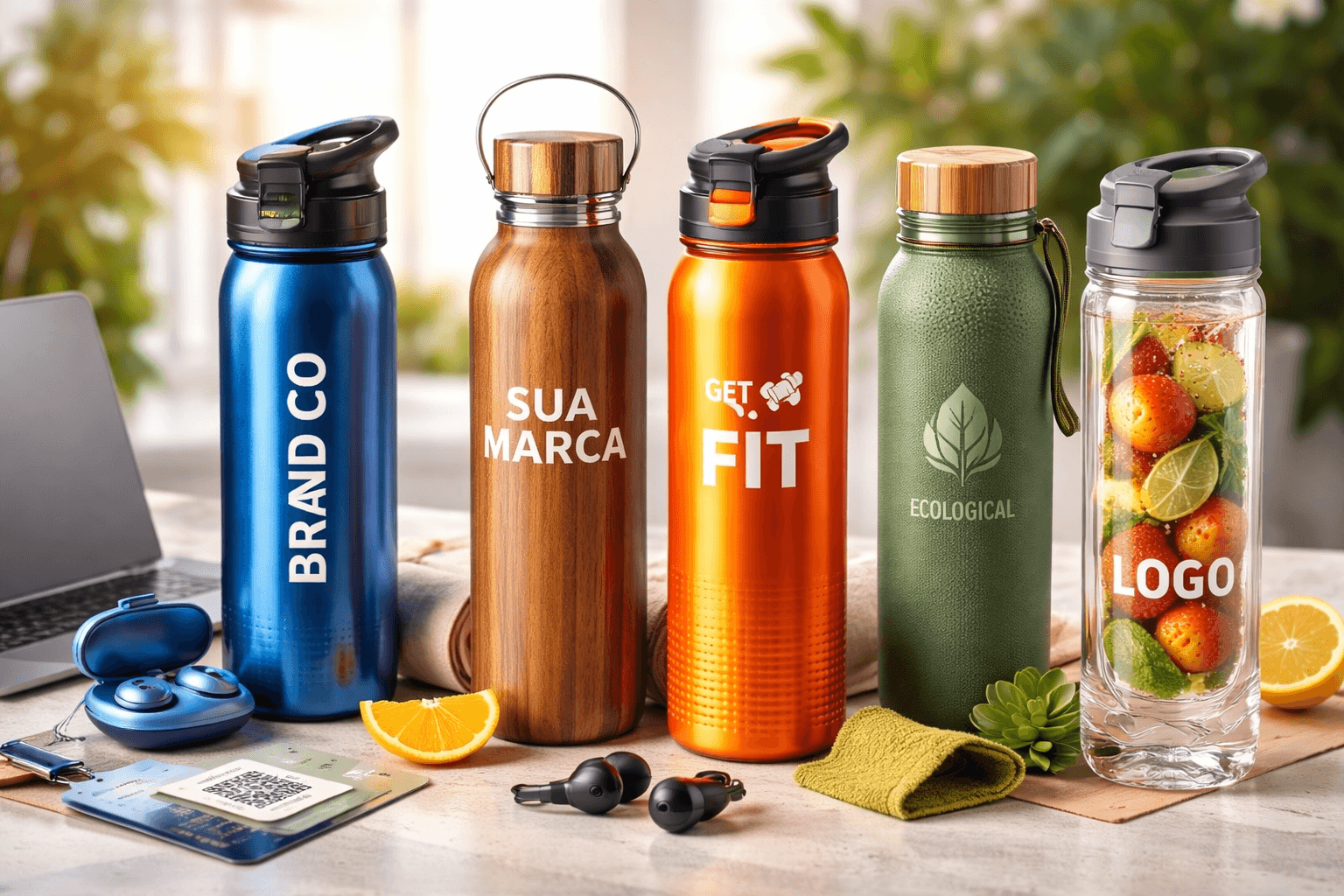 Squeezes Personalizados: Brindes Estratégicos para Marketing 2026