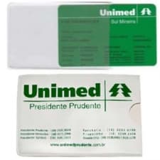 Porta cartão PVC