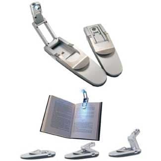 Luminária para livros