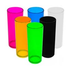 Copos Neon para Personalizar