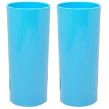 Copo Long Drink Azul Turquesa