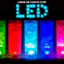 Copo Led Personalizado