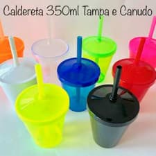 Copos com Canudo