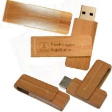 Pen Drive Giratório 4 GB Personalizado