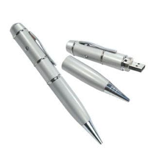 Caneta Pen Drive 4 GB com Laser