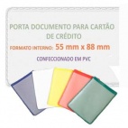 Porta Cartão de Credito em PVC